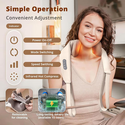 Noiraé™ Neck & Shoulder Massager
