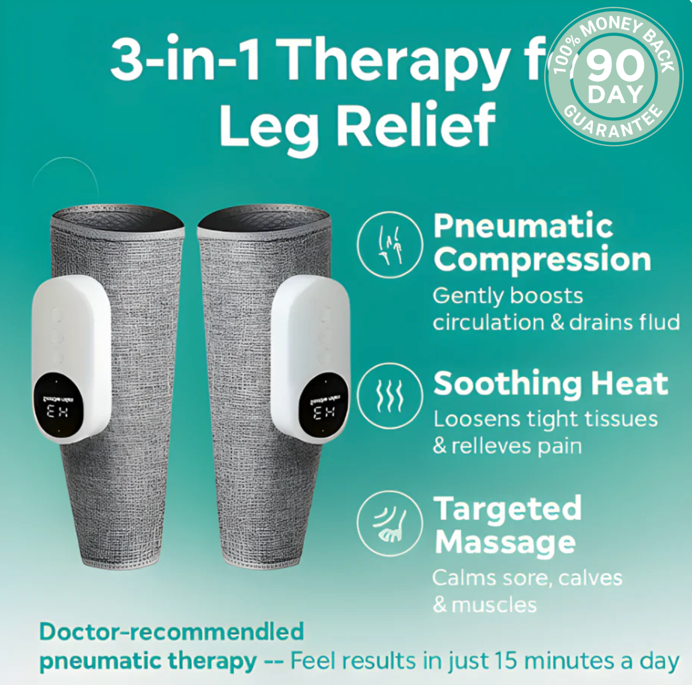 CircuRelief™ Leg Massager