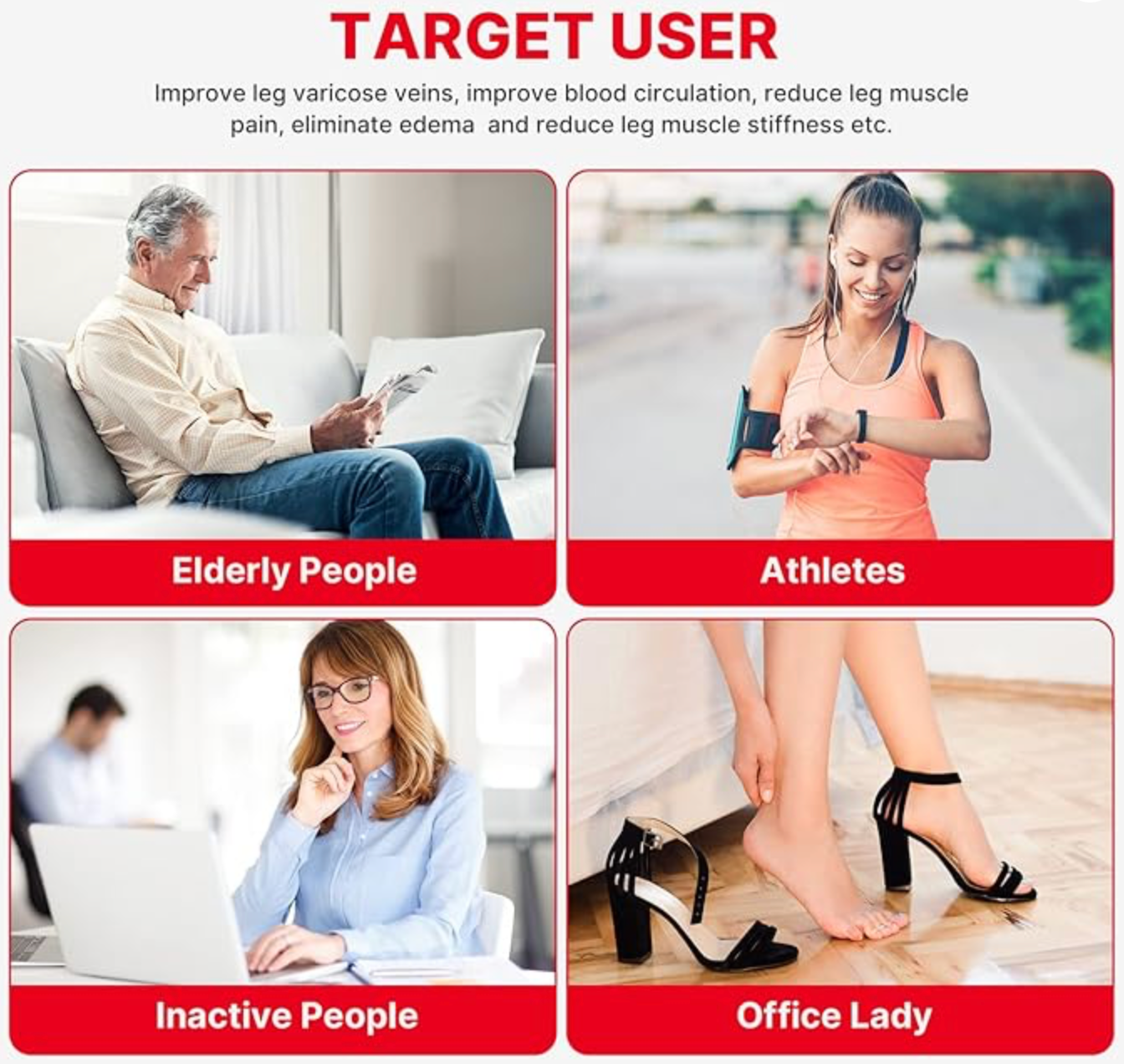 CircuRelief™ Leg Massager