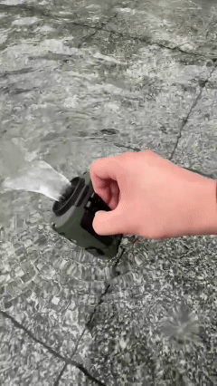 3-in-1 Waist Fan with Flashlight & Powerbank